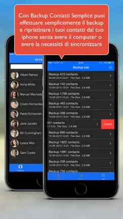 Simple Backup Contacts Pro iPhone image 2