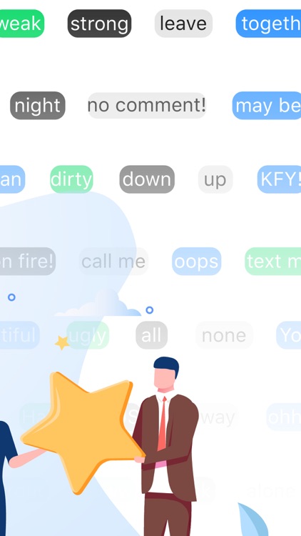 Yes and No Reverse Stickers