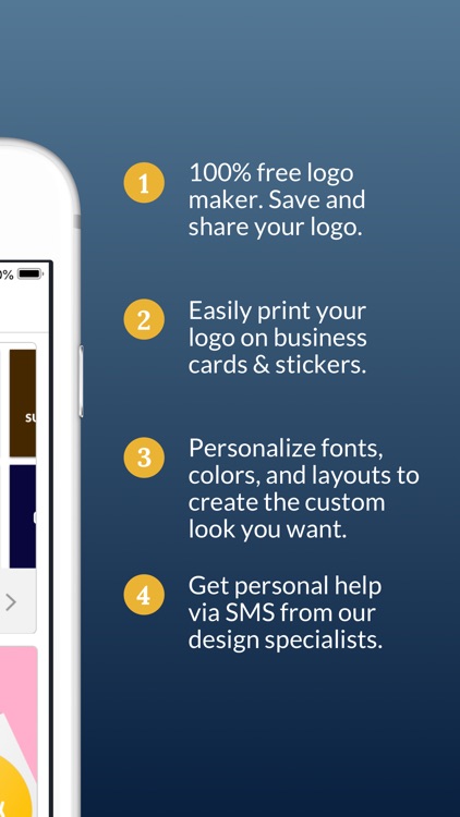 Business Card Maker & Logo App screenshot-3