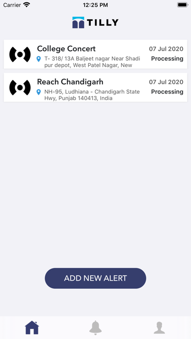 TillyApp Screenshot