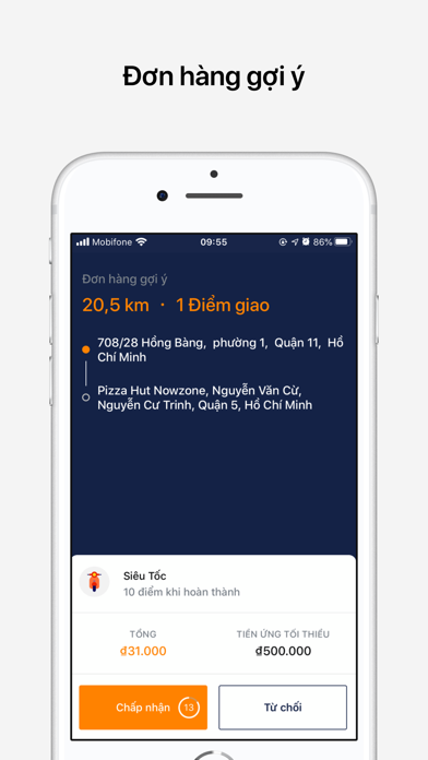 Screenshot #1 pour Tài xế Aha