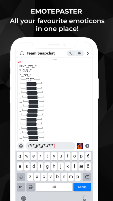 Screenshot #3 pour EmotePaster Lite