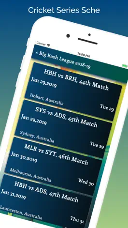 Game screenshot T20 Cricket Live Info IPL 2019 hack