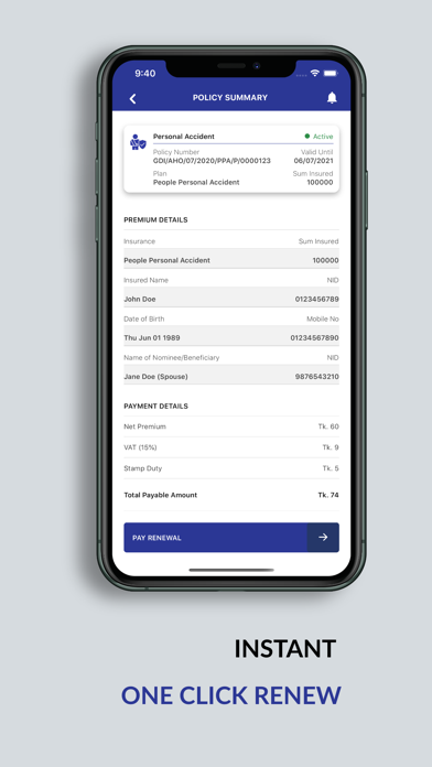 InsuMama iPhone screenshot 6 - Finance app