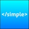 Simple Code allows you to write code on the go and share your document with as many people as you like