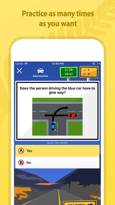 NZ Driving Theory Test screenshot 3 of 5