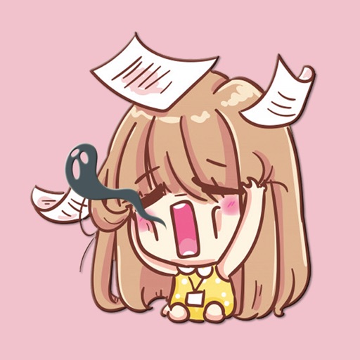 Moody Emma Stickers icon