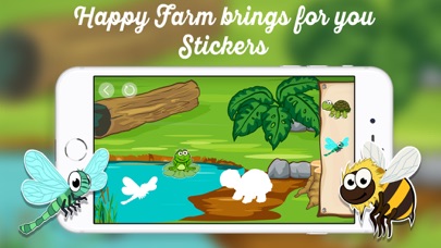 Happy Farm - Stickersのおすすめ画像1