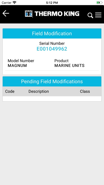 Trane Technologies WMS screenshot-6
