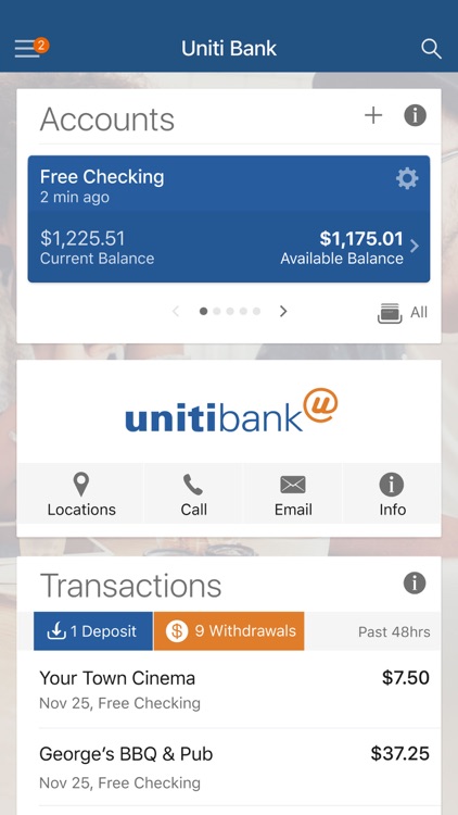 Uniti Bank Mobile Banking