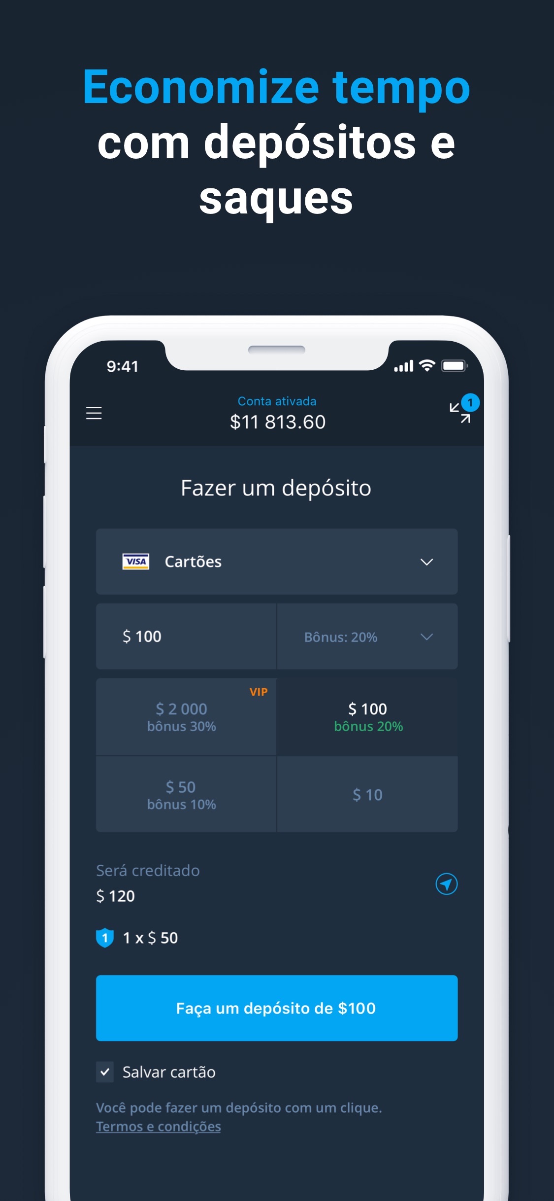 Screenshot do app Olymp Trade - Negocie online