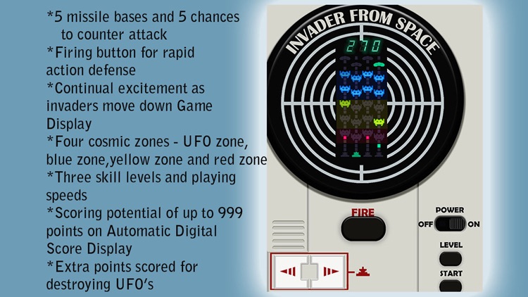 Invader From Space Retro 80s
