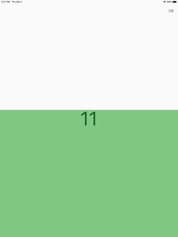 Simplest Tabata Timer iPad screenshot 6 - Health & Fitness app