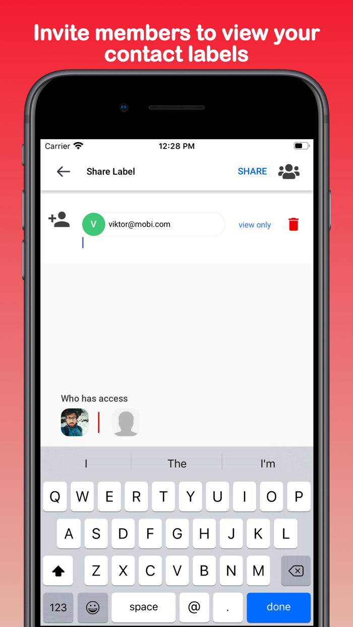 Shared Contacts for Gmail®