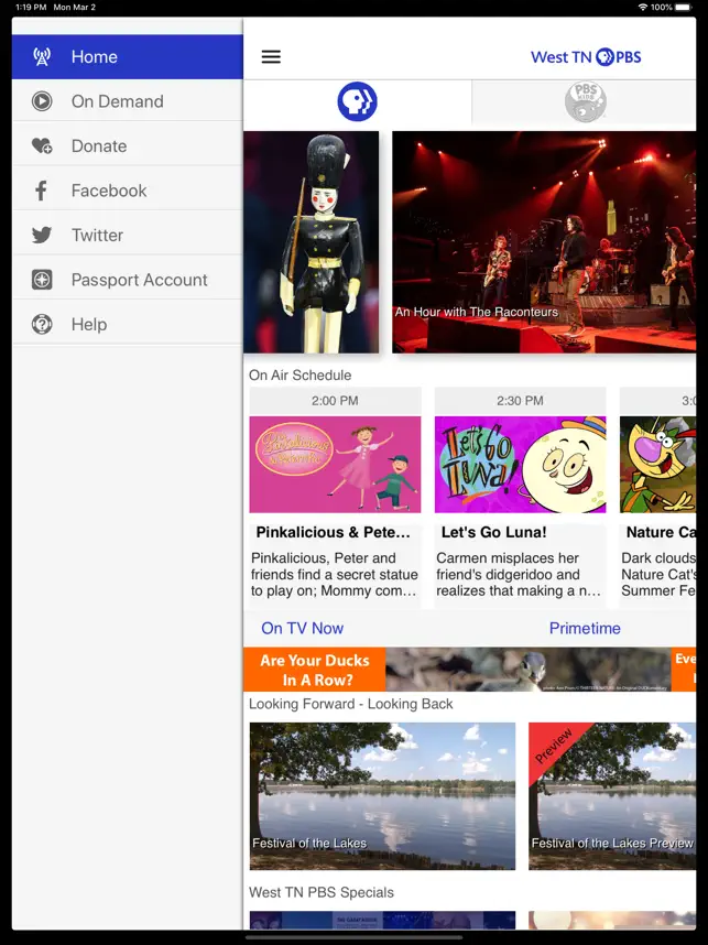 Captura de Pantalla 3 West TN PBS iphone