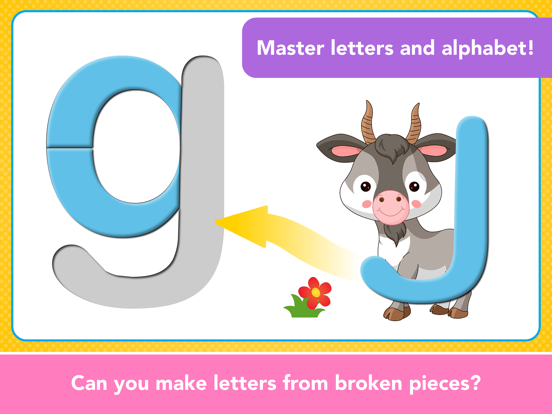iPad Image of Learning games for toddlers.