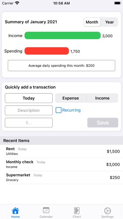 Spend Companion