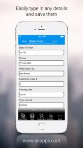 Electrical Work Order screenshot #2 for iPhone