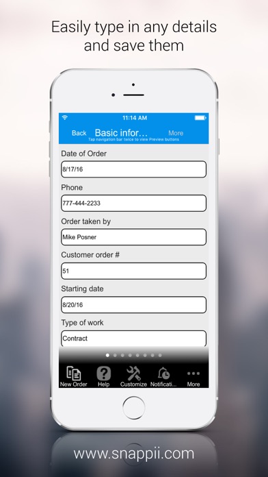 Screenshot #2 pour Electrical Work Order