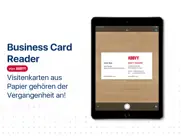visitenkarten scanner ipad bildschirmfoto 1