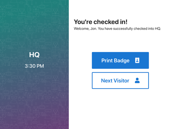 Screenshot #6 pour SafetyAmp Visitor Kiosk