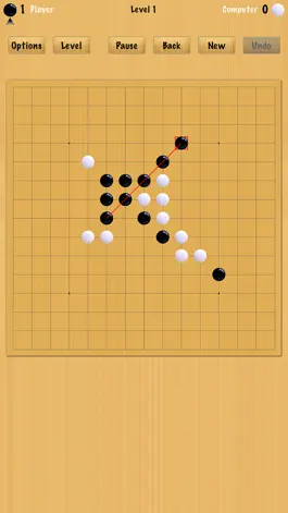 Game screenshot Gomoku HD3 - 五子棋,五目並べ,오목 apk