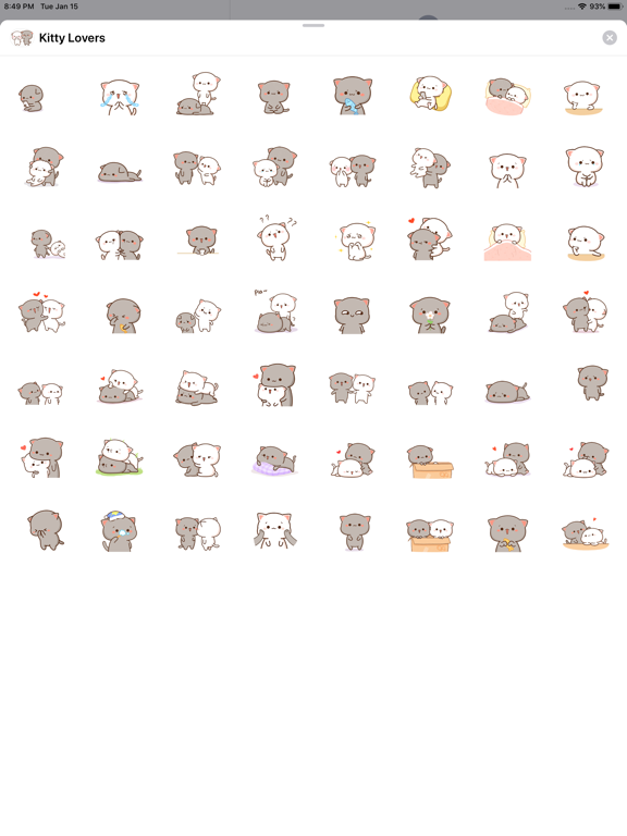 Screenshot #4 pour Kitty Lovers - Cat Stickers