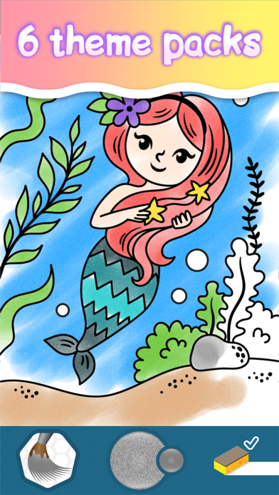 Baby coloring games for girls Screenshot