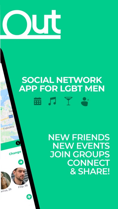 ComeOut - LGBTQ friends chat Screenshot