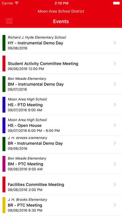 How to cancel & delete Moon Area School District from iphone & ipad 4