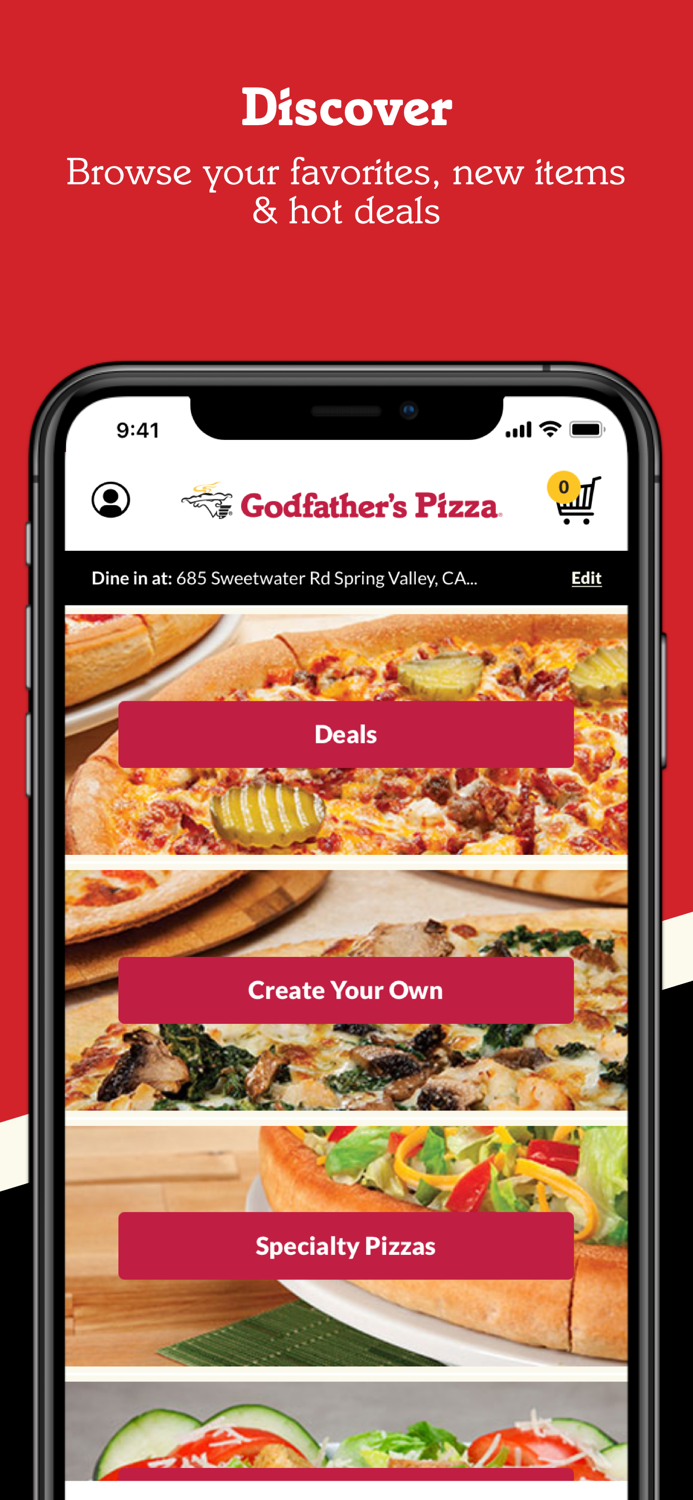 Godfathers Pizza