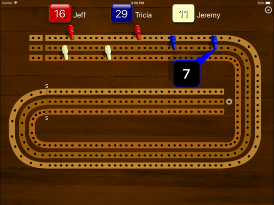 Screenshot #5 pour Cribbage Pegboard