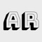 The Text3D app allows you to create and display texts in Augmented Reality