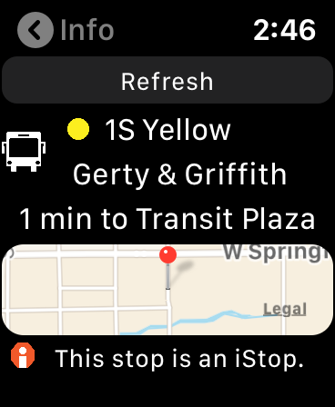 UIUC Bus for Watch screenshot 3