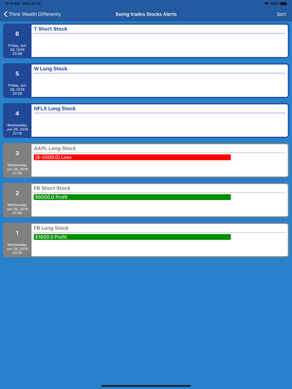Screenshot #6 pour Real Trades