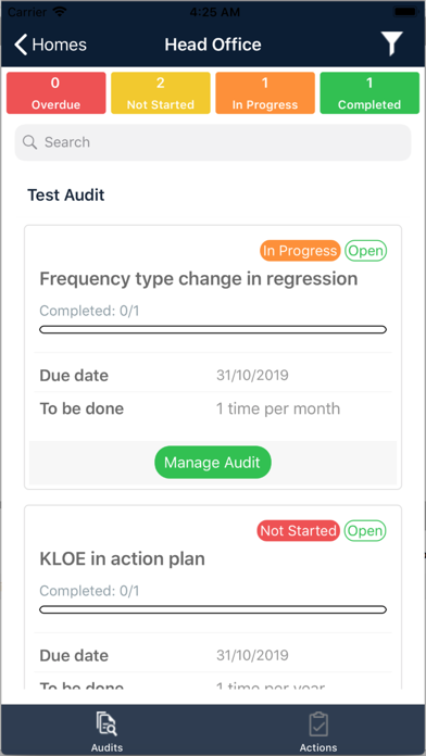 Access Care Compliance Screenshot