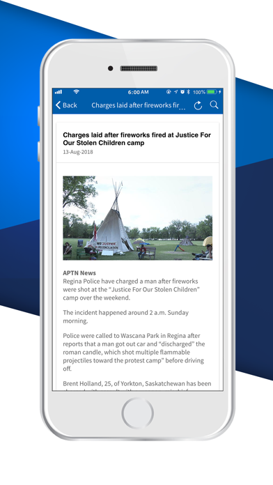 APTN News Screenshot