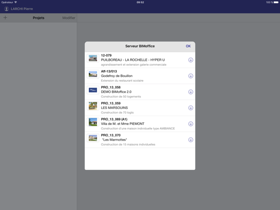Screenshot #4 pour BIMoffice