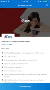 BSNL Wallet screenshot #5 for iPhone