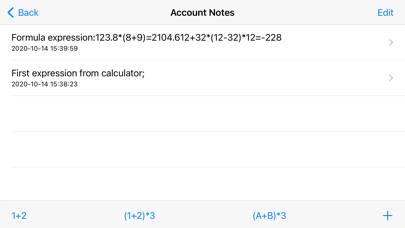 Account Notes Screenshot