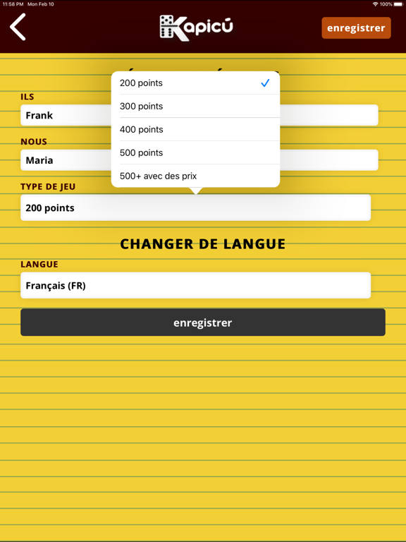 Screenshot #5 pour Kapicu Points Domino