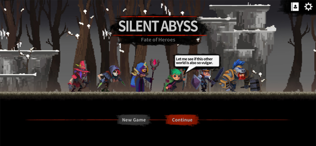 ‎Silent Abyss-fate of heroes Screenshot