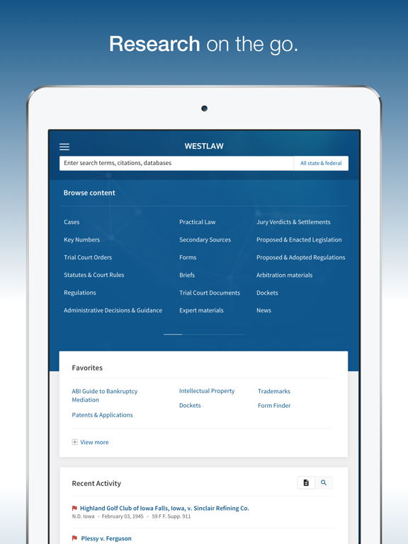 Screenshot #4 pour Westlaw