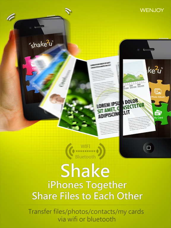 shake2u lite - transfer filesのおすすめ画像1