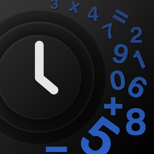 Mathe Alarm Clock - Black