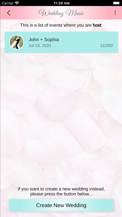 Screenshot #2 pour Wedding Music App (Amgee.net)