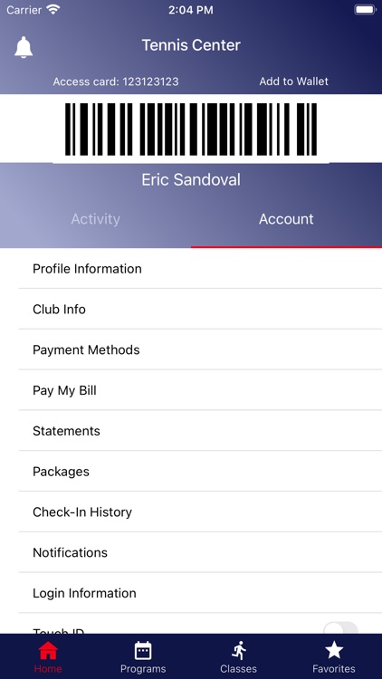 Tennis Center screenshot-3