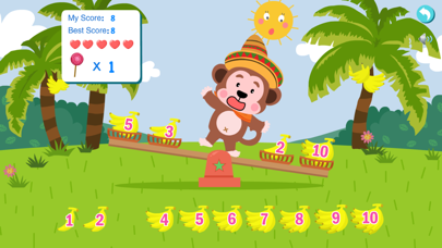 Screenshot #2 pour Monkey Math Balance for Kids