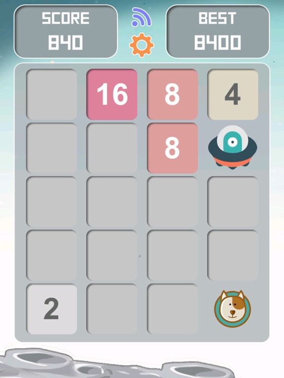 Screenshot #4 pour 2048 UFO Lite