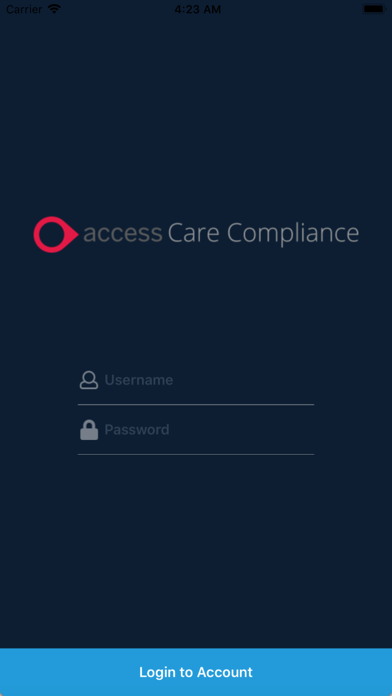 Access Care Compliance Screenshot